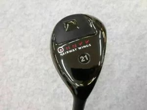 DAIWA GLOBERIDE GOLF CLUB UTILITY ONOFF WINGS KURO U LOFT-21 MP-715I S-FLEX - Picture 1 of 4