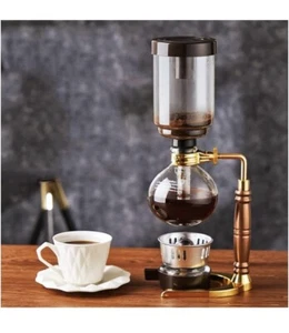 Siphon Kaffeekanne handgebrühte Kaffeekanne Set Kaffeekanne Glas - Bild 1 von 6