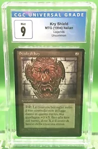 1994 MTG Legends (Italian) - KRY SHIELD - Graded CGC 9 Mint TOP POP - Picture 1 of 2