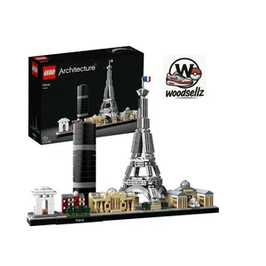 LEGO Architecture Paris, Modellbausatz mit Eiffelturm, Champs-Élysées 21044 NEU - Bild 1 von 7