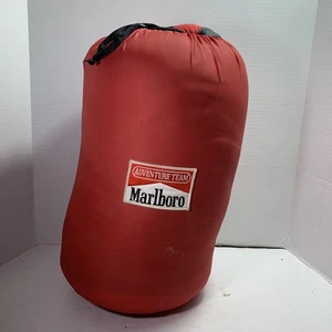 Saco de dormir vintage años 90 Marlboro Adventures una persona grande - Imagen 1 de 18