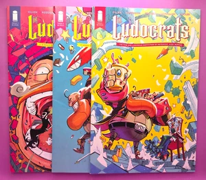 THE LUDOCRATS #1 2 3 LOT FINE OR BETTER B&B 2020 COMBIN SHIP BX2413 - Bild 1 von 7