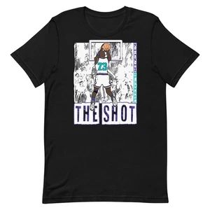 Camiseta deportiva con gráfico de baloncesto MJ The Shot retro 5 uvas a juego - Imagen 1 de 11
