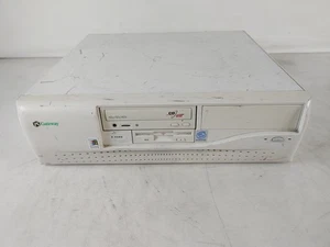 Mini escritorio Gateway vintage E4200-800 Intel Pentium III 800 MHz 384 MB SDRAM - Imagen 1 de 10
