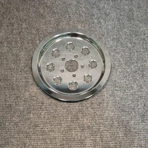 Biker's Choice 493425 Chrome 65 Tooth Belt Drive Pulley Cover - Picture 1 of 3