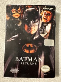 Vintage Batman Returns Nintendo NES Complete In Box