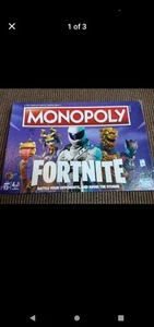 Monopoly Fortnite Edition Brettspiel - komplett mit Karten, Token & Anleitung - Bild 1 von 3