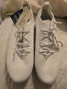 ZAPATOS DE GOLF TOMMY BAHAMA PARA MUJER BLANCOS TALLA 9 NUEVOS SIN CAJA - Imagen 1 de 6