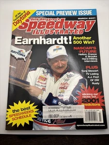 Speedway Illustrated Magazine Dale Earnhardt Sr. March 2001 Daytona 500 Special - Picture 1 of 3