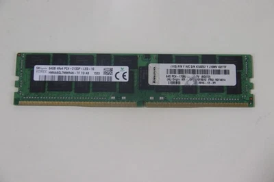 MÓDULOS DE MEMORIA SK HYNIX 32GB PC4-17000 DDR4 LRDIMM | HMAA8GL7MMR4N-TF | LOTE DE 2 Foto 1 de 3