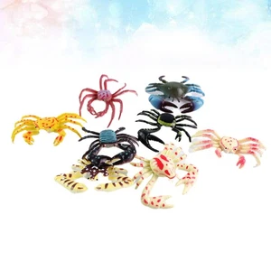 16 pcs Simulation Plastic Model Sea Crab Animal Model Educational Toy for - Picture 1 of 12