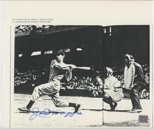Joe DiMaggio New York Yankees handsigniertes signed Foto AMCo COA 29832 - Bild 1 von 3