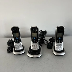 BT 2700 Cordless Home Phone with 3 handsets, Digital Answer Machine - Zdjęcie 1 z 6