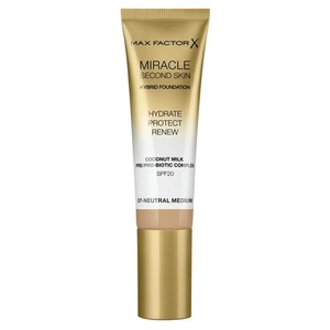 Max Factor Miracle Second Skin Foundation SPF20 07 Neutral Medium 30ml - Picture 1 of 4