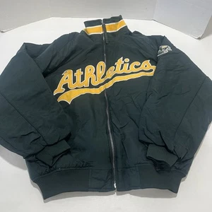 Majestic Oakland Athletics MLB Authentic Collection Einbaum Jacke Grün Herren L - Bild 1 von 10