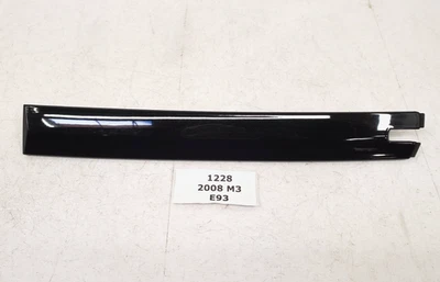 ✅OEM BMW E93 M3 F33 F83 M4 Convertible Techo Bisagra Cubierta Trasera Derecha Negra A73 Foto 1 de 4