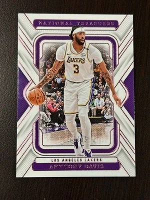 2024 - 25 帕尼尼国家宝藏 Anthony Davis #9 紫色 09/15 — 第 1/2 张图片