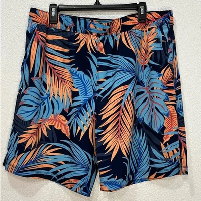 Pantalones Cortos de Natación Speedo Tropical Estampado de Hojas Para Hombre Resistencia Hawaianos XL Foto 1 de 4
