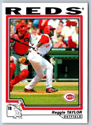 2004 Topps Reggie Taylor #142 Cincinnati Reds Baseball Card - Image 1 of 2