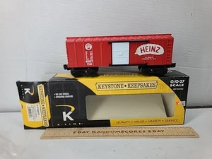 Neu im Karton K-Line Spur O-27 K-5154015 PRR Heinz Boxcar Pennsylvania Keystone Keepsake - Bild 1 von 9