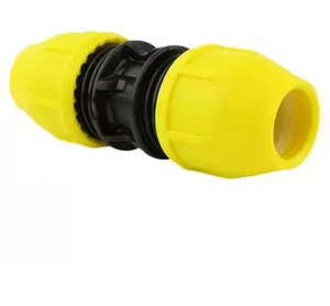 3/4 Zoll IPS DR 11 gelb Poly Gasrohrkupplung - Erdgasleitungsverschraubungen - Bild 1 von 10