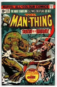 Man-Thing Vol 1 No 16 Apr 1975 (FN+) (6.5) Marvel Comics, Bronze Age - Picture 1 of 2
