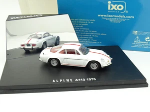 Ixo 1/43 - Alpine Renault A110 1976 Bianca - Foto 1 di 1