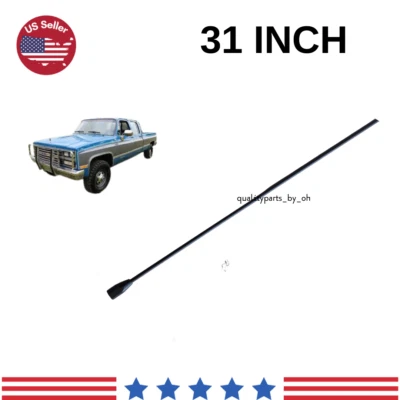 31英寸天线替换桅杆收音机调幅/调频适用于雪佛兰V3500 1990-1991 — 第 1/2 张图片