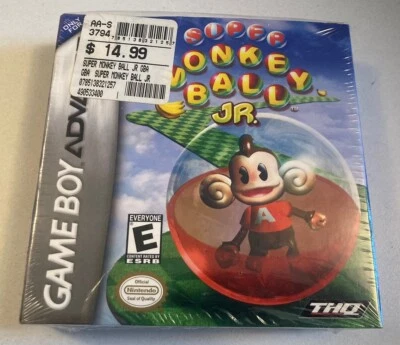 Super Monkey Ball Jr. (Nintendo Game Boy Advance, 2002) Sealed Sega Junior GBA - Image 1 of 4
