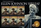 Liberia 2011 - Präsident Sirleaf gewinnt Friedensnobelpreis Blatt mit 6 Briefmarken postfrisch