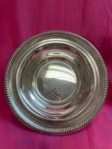 Sterling Silver 9" Bowl La Pierre Perforated 173 Grams DS02 - Picture 1 of 7
