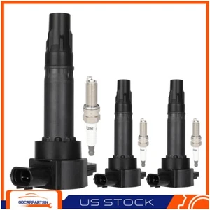 Fits Smart Fortwo L3 1.0L 2008-2015 2009 2010 New Ignition Coils & Spark Plugs - Picture 1 of 9