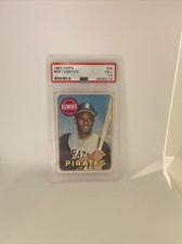 1969 Topps - Bob on Card #50 Roberto Clemente