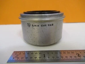 AO CAT 262 STEREO OBJEKTIV 0,75X OBJEKTIV MIKROSKOP TEIL WIE ABGEBILDET &4T-A-43 - Bild 1 von 6