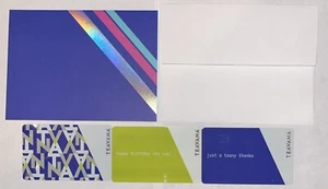 Starbucks Set Of 3 2016 Teavana Core Cards + Sleeve Thank You Happy Birthday - Picture 1 of 3