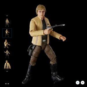 Figura de acción de 6 pulgadas Star Wars The Black Series Luke Skywalker Yavin Ceremony - Imagen 1 de 5