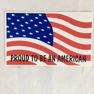 Lot of 20 USA United States of America Flag Sticker 4" x 2.5" Proud American FS! - Picture 1 of 3