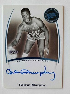 2007-08 Press Pass Legends Saturday Signatures Calvin Murphy Auto #