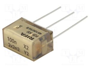 Filter: Entstörkondensator Cy: 2,2nF  THT  12,5x16x24mm PZB300MC11R30 Entstörun