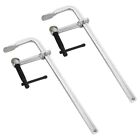 2 Pack F Clamps 12 Inches Welding Clamps Steel Bar Clamp Heavy Duty Max5943
