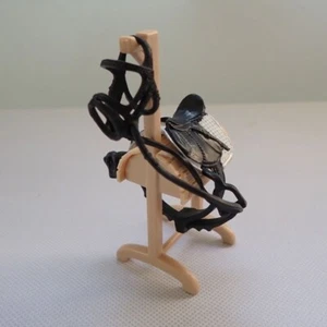 Schleich Saddle Rack with Saddle & Bridle Tack Replacement Miniature Horse - Picture 1 of 4