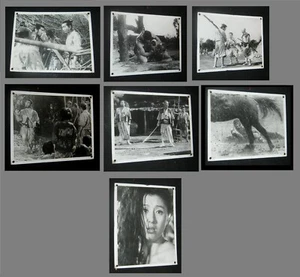 Original SEVEN SAMURAI 1960 Swiss Lobby Cards PRICE IS FOR 1 LOBBY CARD - Picture 1 of 9