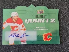 2022-23 Upper Deck Allure Blake Coleman Auto Die Cut Quartz Green