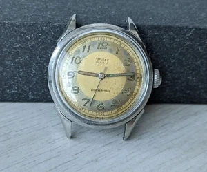 Vintage Swiss man watch Wyler Incaflex Military 17 Jewels Rare Serviced Working - Bild 1 von 24