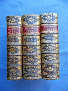 Seneca – Opera quae exstant – Elzevier Amsterdam 1773 – 3 tomi in pelle – Raro - Picture 1 of 9