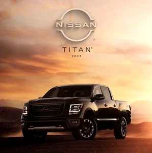 2023 NISSAN TITAN PICKUP TRUCK—10 MODELS—26 PAGE U.S. DEALER SALES BROCHURE—NEW - Bild 1 von 1