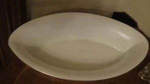 Philippe Deshoulieres Seychelles Oval Platine Gemüse Schale Neu - Picture 1 of 1