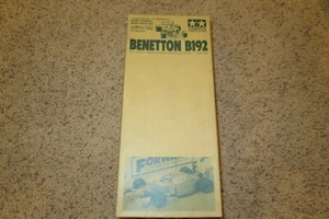 50479 Tamiya 1/10th Benetton Ford B192 F1 Body Set -  Empty Box - Picture 1 of 2