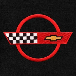 Lloyd Mats Velourtex Black Small Deck Mat For Corvette Coupe 1984-1990 - Picture 1 of 5