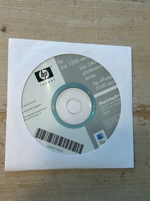 Impresora HP PSC serie 1300, PSC 2400 Photosmart, Officejet 5500 instalación CD MAC Foto 1 de 3